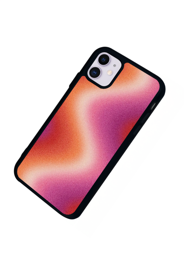 iPhone 11 Uyumlu Soft Degrade Tasarımlı Glossy Premium Kılıf