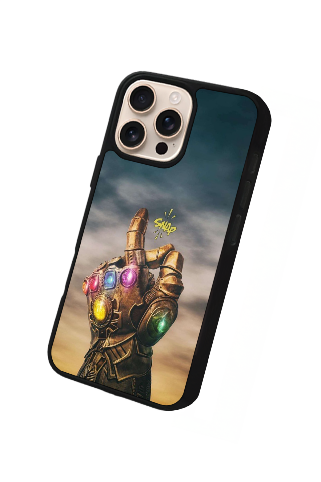 iPhone 14 Pro Max Uyumlu Thanos Tasarımlı Glossy Premium Kılıf