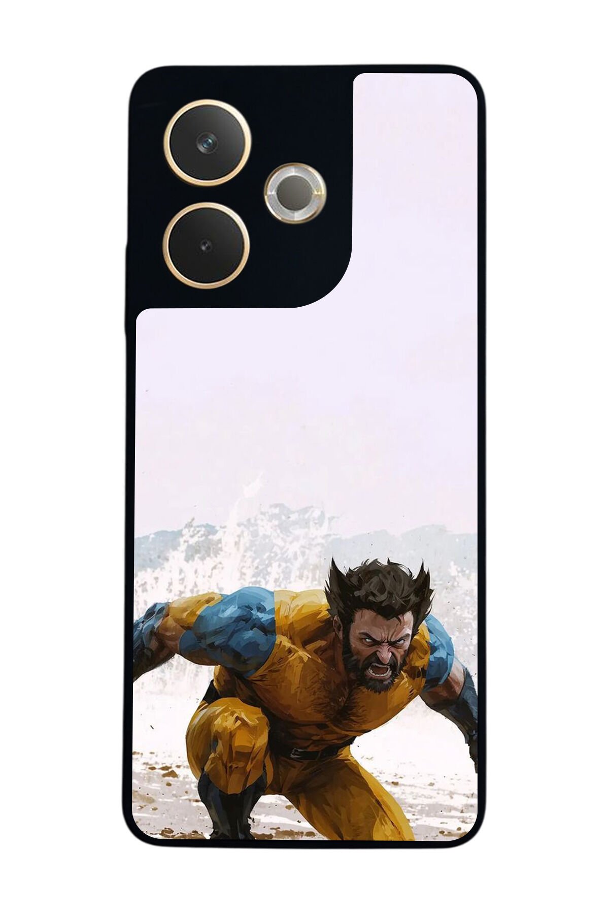 Oppo A5 Pro Uyumlu Wolverine Tasarımlı Glossy Premium Kılıf
