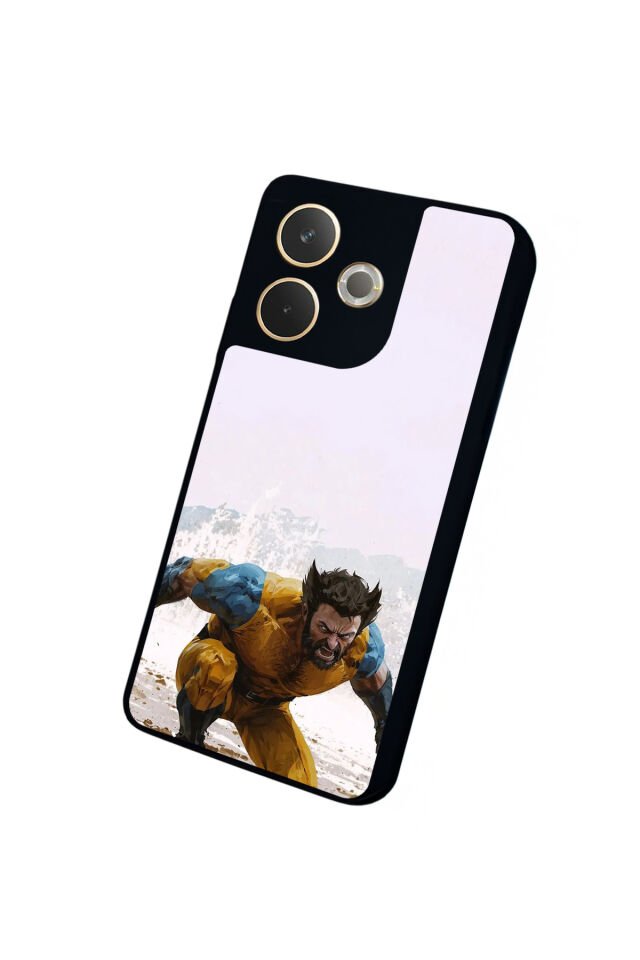 Oppo A5 Pro Uyumlu Wolverine Tasarımlı Glossy Premium Kılıf