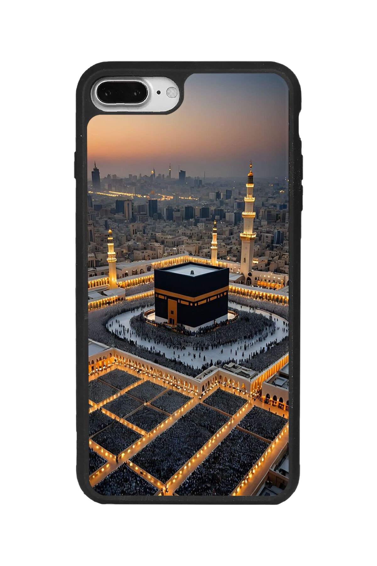 Apple iPhone 7 Plus Siyah Silikon Kılıf Çiziklere ve Darbelere Karşı Koruma