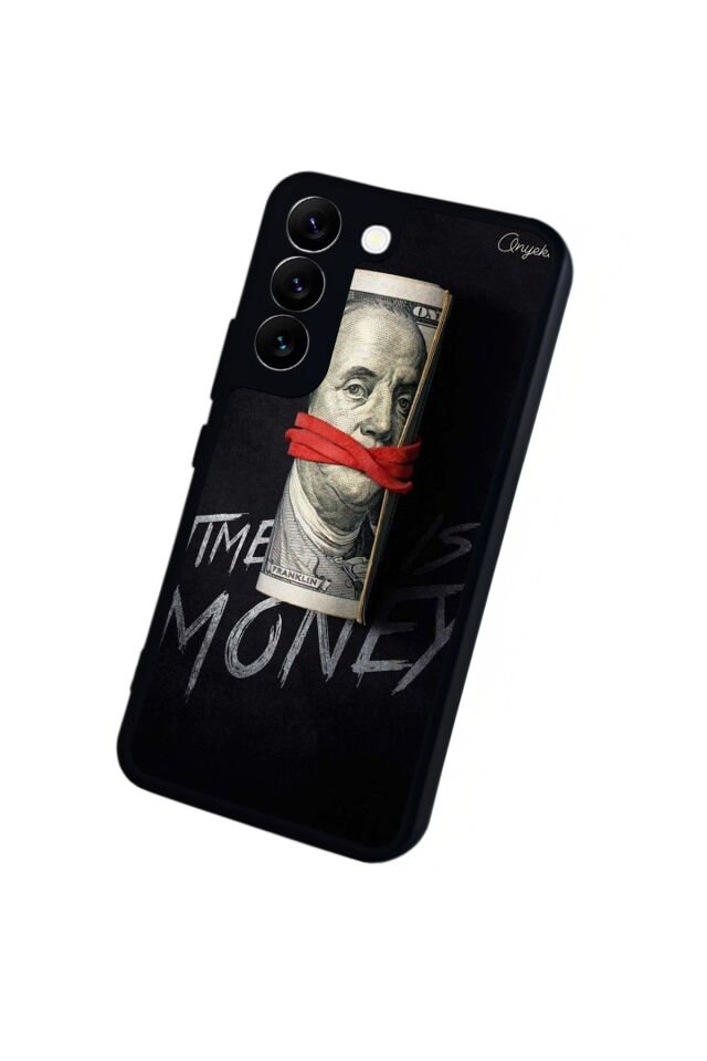 Samsung Galaxy S22 Uyumlu Para Tasarımlı Glossy Premium Kılıf