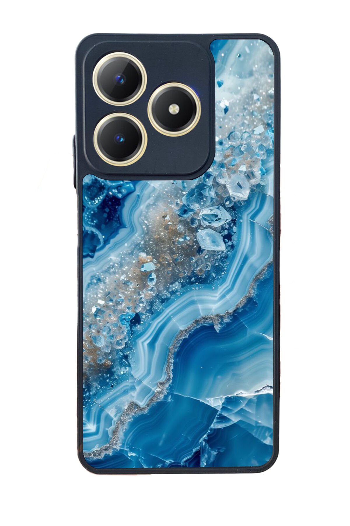 Realme C63 Mat Uyumlu Siyah Kılıf – Yumuşak Silikon, Koruyucu, Şok Emici Kapak