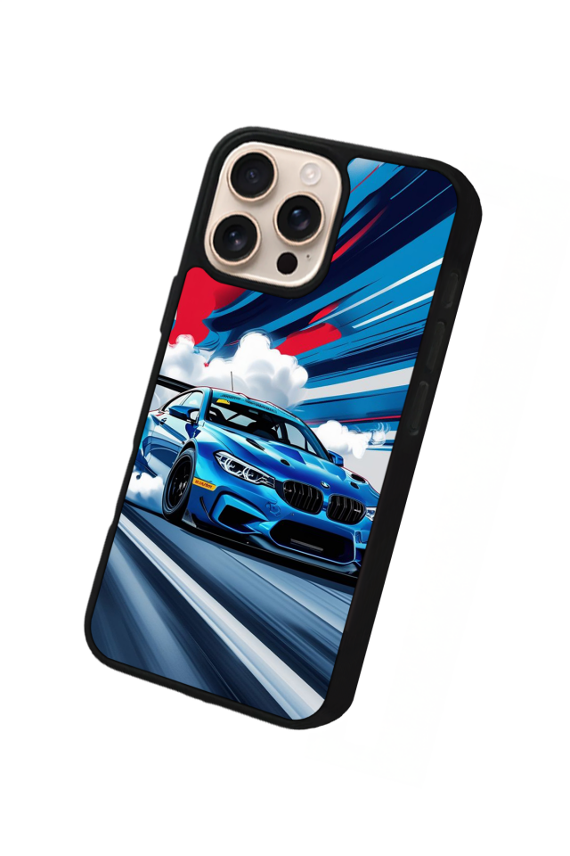 iPhone 14 Pro Uyumlu BMW Tasarımlı Glossy Premium Kılıf