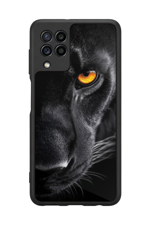 Samsung Galaxy M32 Uyumlu Cita Tasarımlı Glossy Premium Kılıf