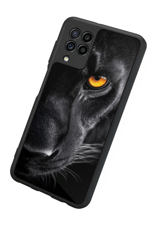 Samsung Galaxy M32 Uyumlu Cita Tasarımlı Glossy Premium Kılıf