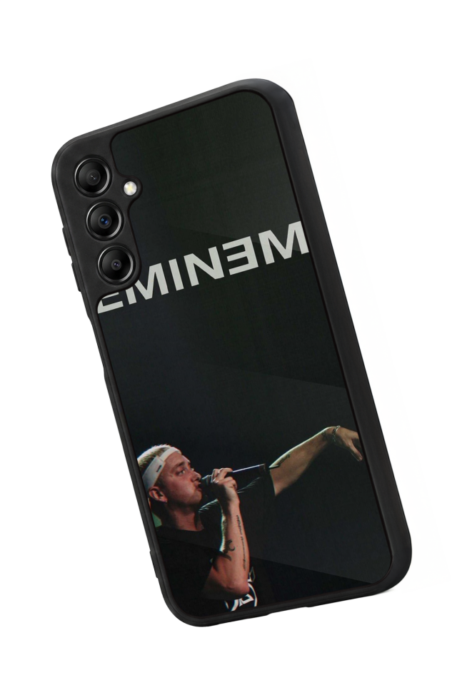 Samsung Galaxy A14 Uyumlu Eminem Tasarımlı Glossy Premium Kılıf