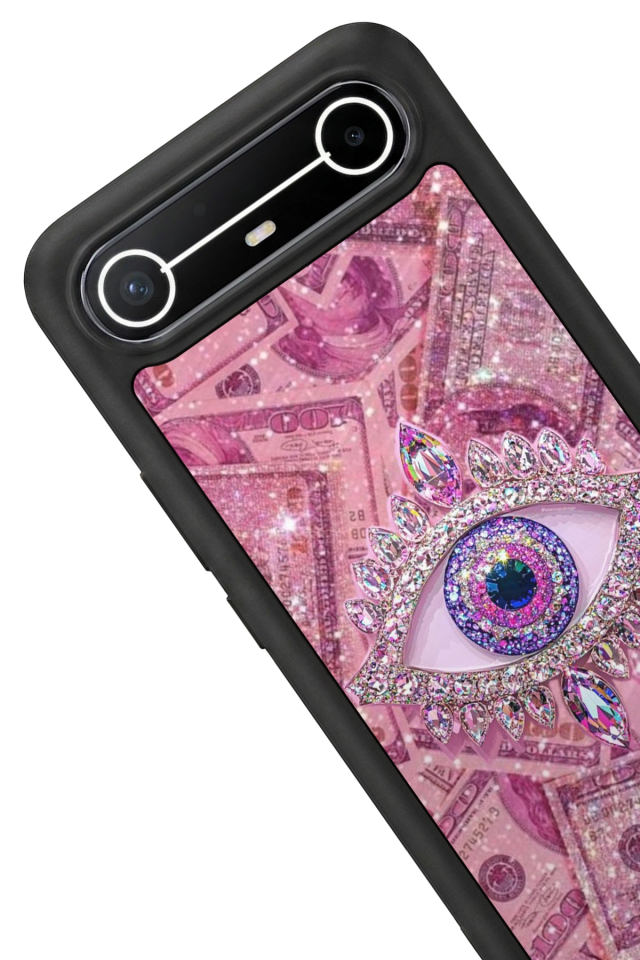 Tecno Spark Slim 5G Uyumlu Göz Tasarımlı Glossy Premium Kılıf