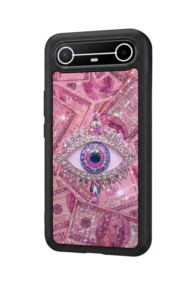 Tecno Spark Slim 5G Uyumlu Göz Tasarımlı Glossy Premium Kılıf