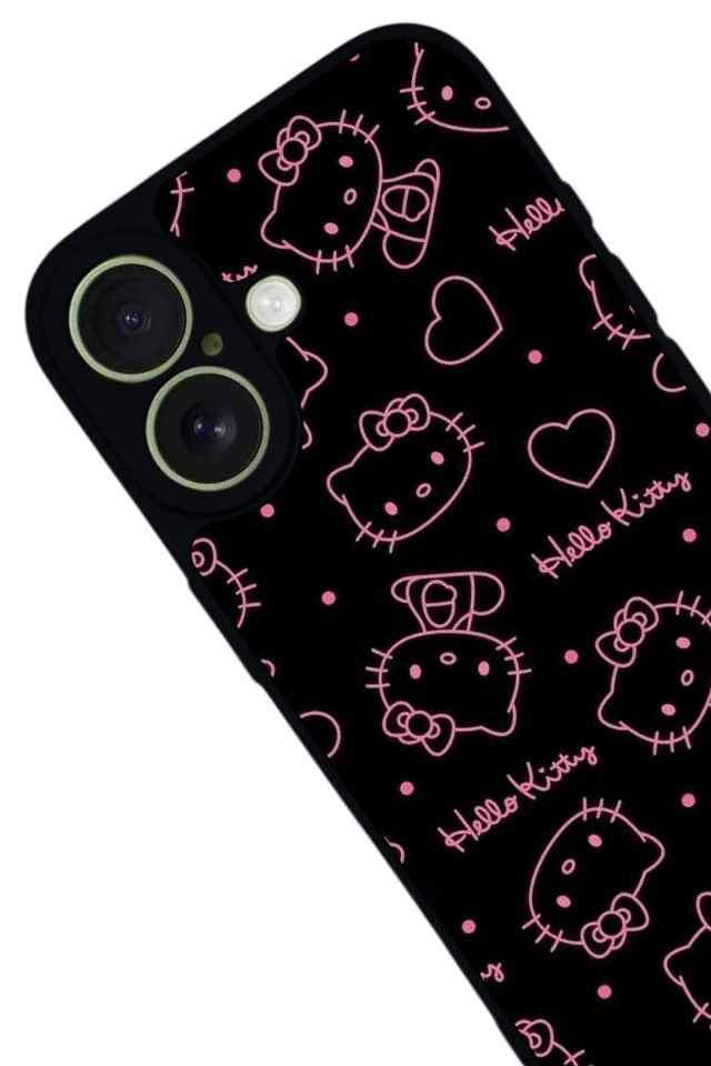 iPhone 17 Uyumlu HelloKitty Tasarımlı Glossy Premium Kılıf