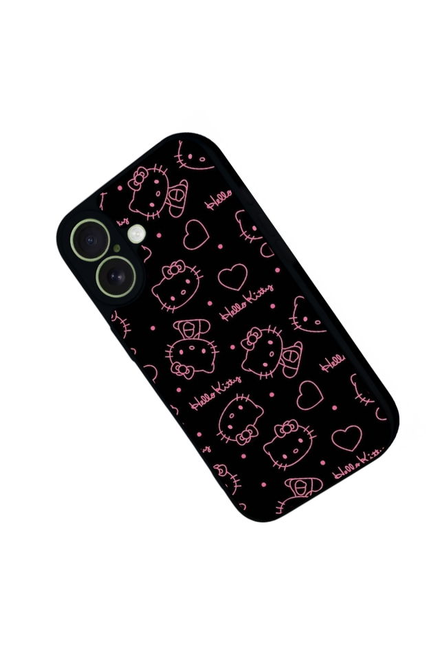 iPhone 17 Uyumlu HelloKitty Tasarımlı Glossy Premium Kılıf