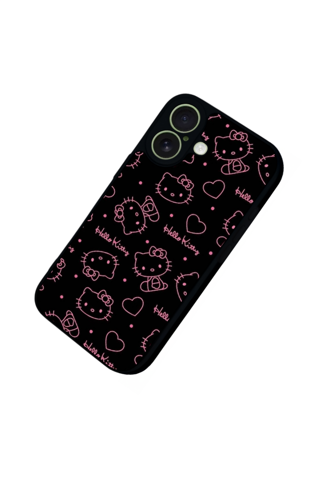 iPhone 17 Uyumlu HelloKitty Tasarımlı Glossy Premium Kılıf