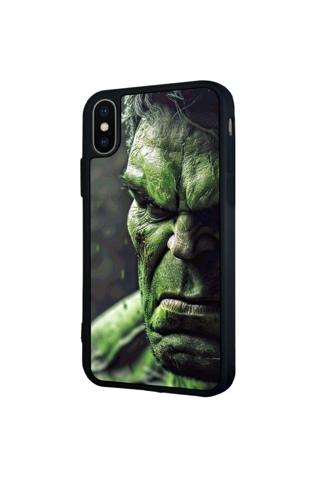 iPhone XS Max Uyumlu Hulk Tasarımlı Glossy Premium Kılıf