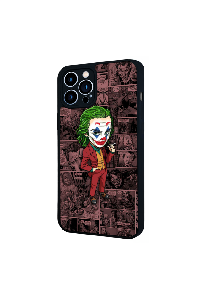iPhone 12 Pro Max Uyumlu Joker Tasarımlı Glossy Premium Kılıf