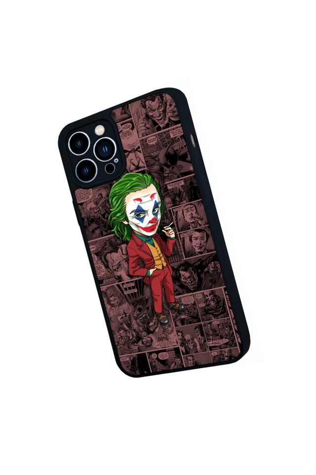 iPhone 12 Pro Max Uyumlu Joker Tasarımlı Glossy Premium Kılıf