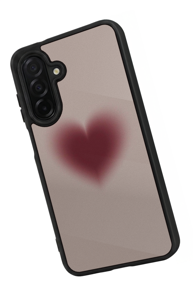 Samsung Galaxy A26 Uyumlu Kalp Love Tasarımlı Glossy Premium Kılıf
