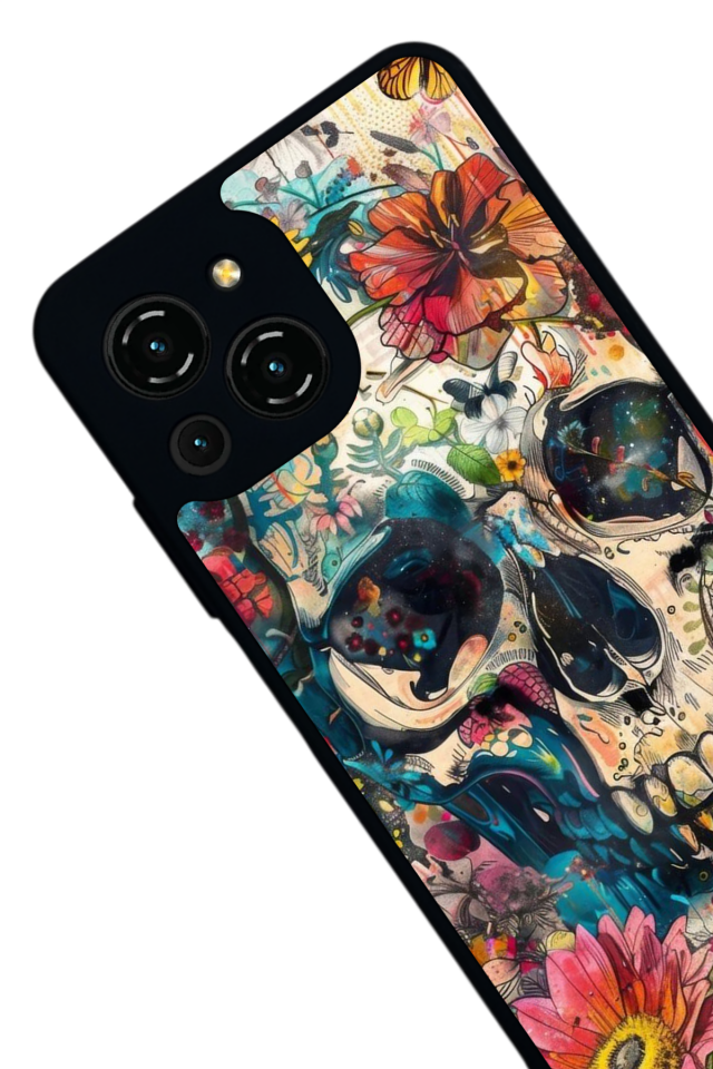 Reeder S23 Pro Max Uyumlu KuruKafa Tasarımlı Glossy Premium Kılıf