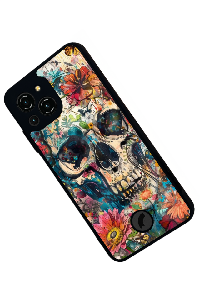 Reeder S23 Pro Max Uyumlu KuruKafa Tasarımlı Glossy Premium Kılıf