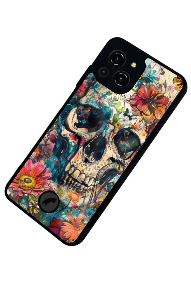 Reeder S23 Pro Max Uyumlu KuruKafa Tasarımlı Glossy Premium Kılıf