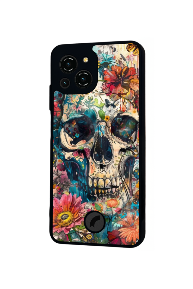 Reeder S23 Pro Max Uyumlu KuruKafa Tasarımlı Glossy Premium Kılıf