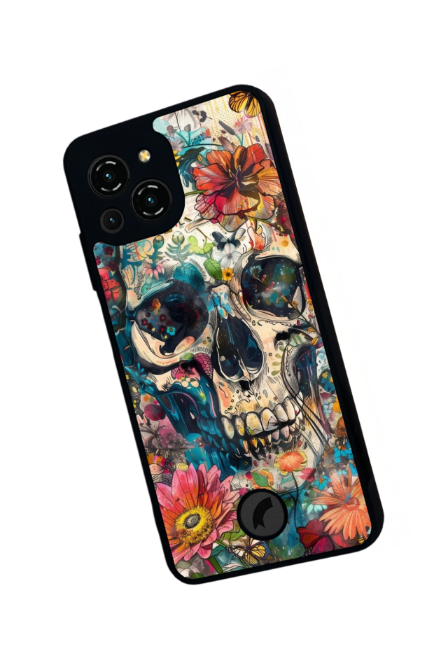 Reeder S23 Pro Max Uyumlu KuruKafa Tasarımlı Glossy Premium Kılıf