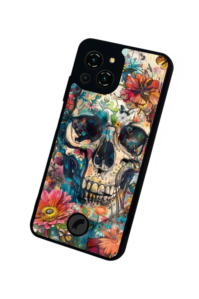 Reeder S23 Pro Max Uyumlu KuruKafa Tasarımlı Glossy Premium Kılıf