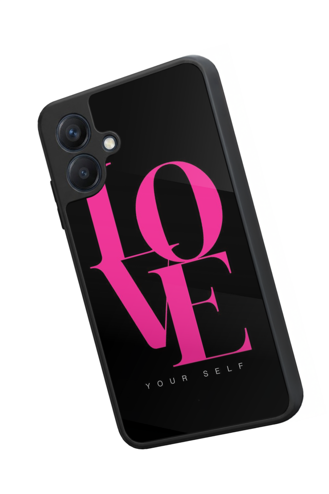 Samsung Galaxy A07 Uyumlu Love Tasarımlı Glossy Premium Kılıf