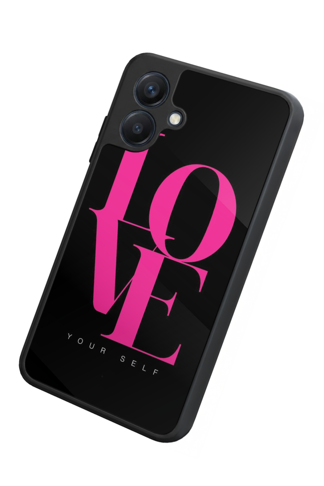 Samsung Galaxy A07 Uyumlu Love Tasarımlı Glossy Premium Kılıf