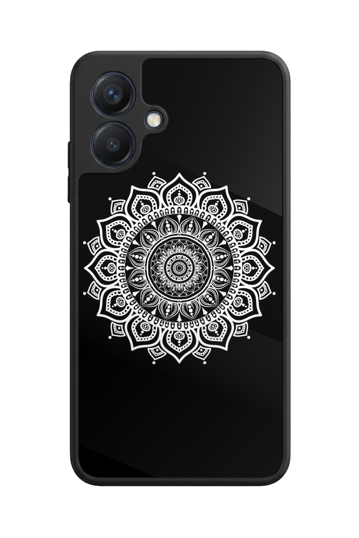 Samsung Galaxy A07 Uyumlu Mandala Tasarımlı Glossy Premium Kılıf