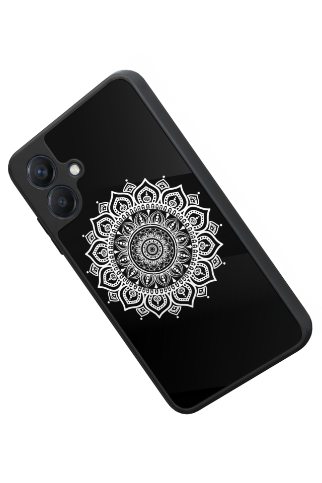 Samsung Galaxy A07 Uyumlu Mandala Tasarımlı Glossy Premium Kılıf