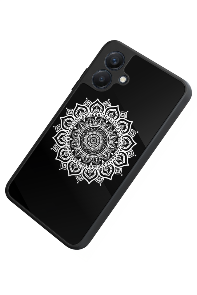 Samsung Galaxy A07 Uyumlu Mandala Tasarımlı Glossy Premium Kılıf