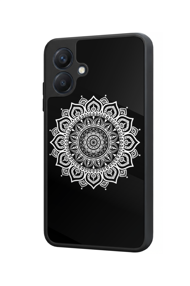 Samsung Galaxy A07 Uyumlu Mandala Tasarımlı Glossy Premium Kılıf