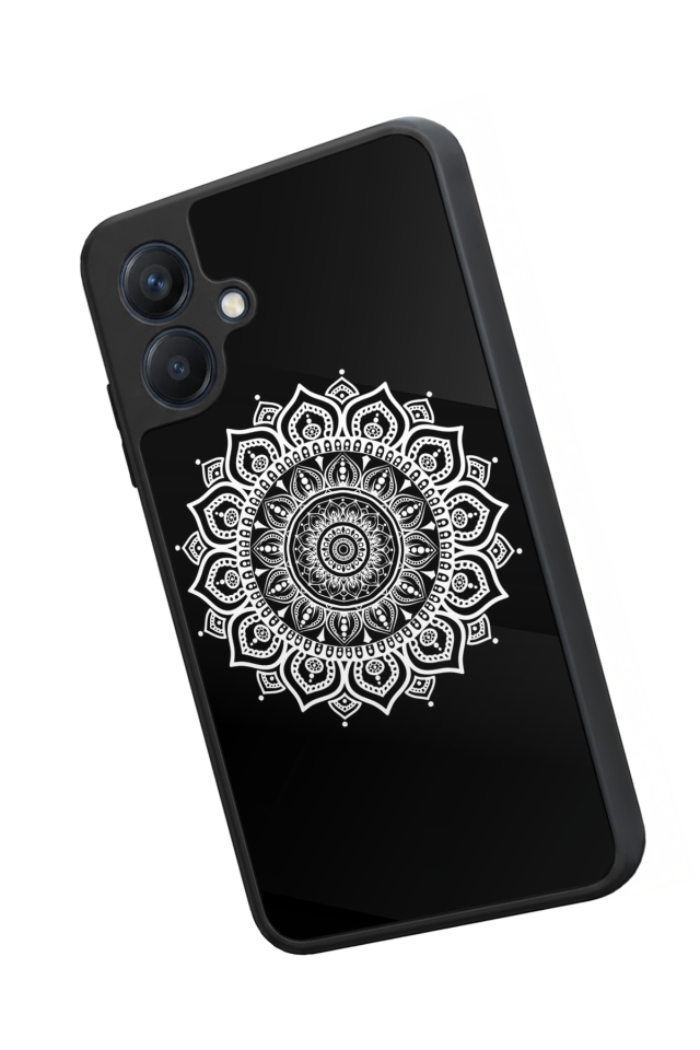 Samsung Galaxy A07 Uyumlu Mandala Tasarımlı Glossy Premium Kılıf