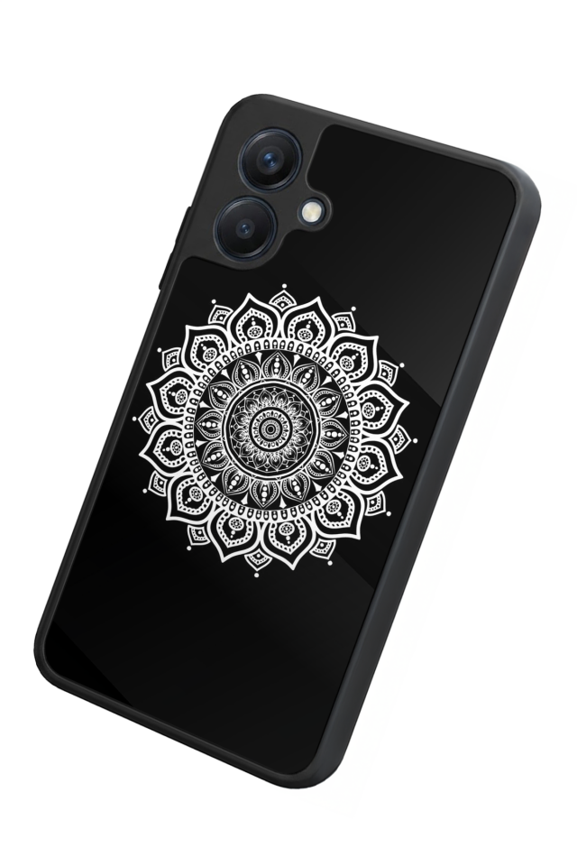 Samsung Galaxy A07 Uyumlu Mandala Tasarımlı Glossy Premium Kılıf