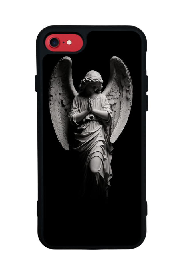 iPhone 7 Uyumlu Melek Tasarımlı Glossy Premium Kılıf