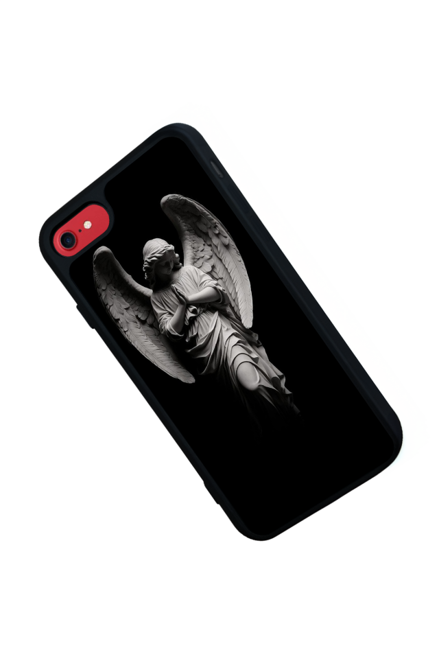 iPhone 7 Uyumlu Melek Tasarımlı Glossy Premium Kılıf