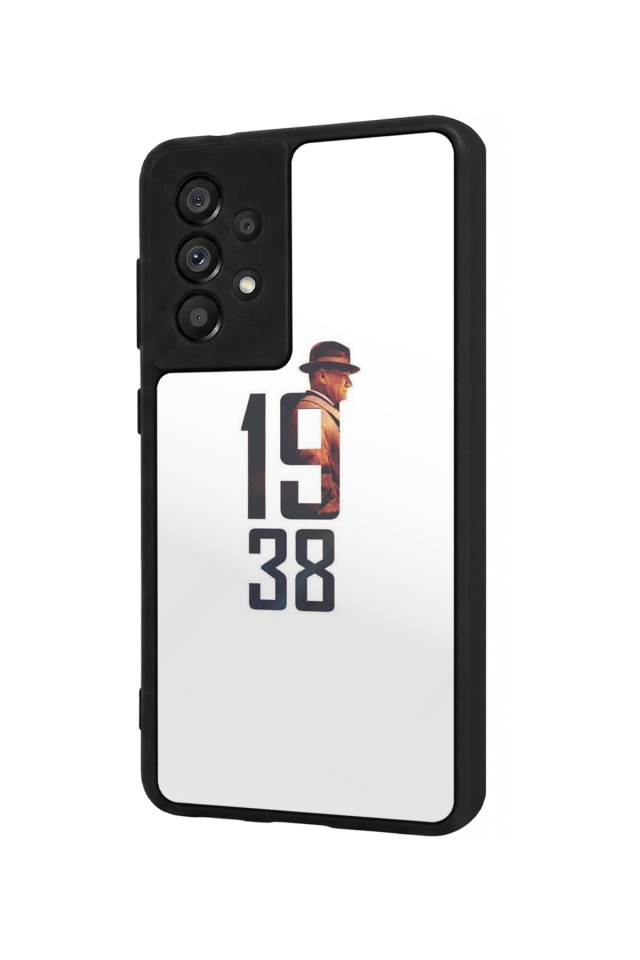 Samsung Galaxy A73 Uyumlu Mustafa Kemal Ataturk Tasarımlı Glossy Premium Kılıf
