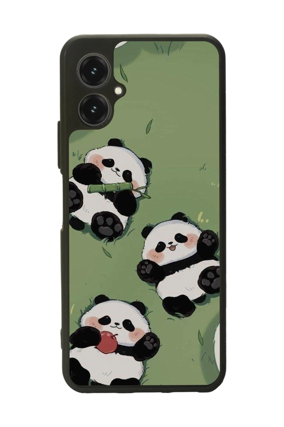 Omix X5 Uyumlu Panda Tasarımlı Glossy Premium Kılıf