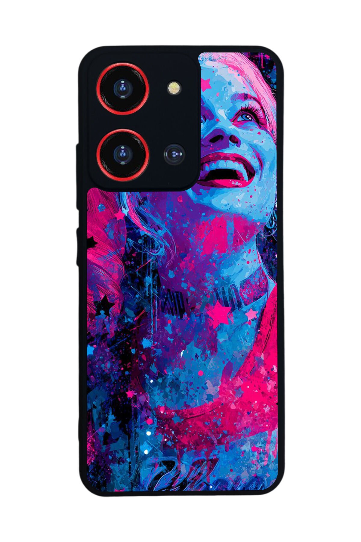 Reeder S19 Max Pro S 108MP Uyumlu HarleyQueen Tasarımlı Glossy Premium Kılıf