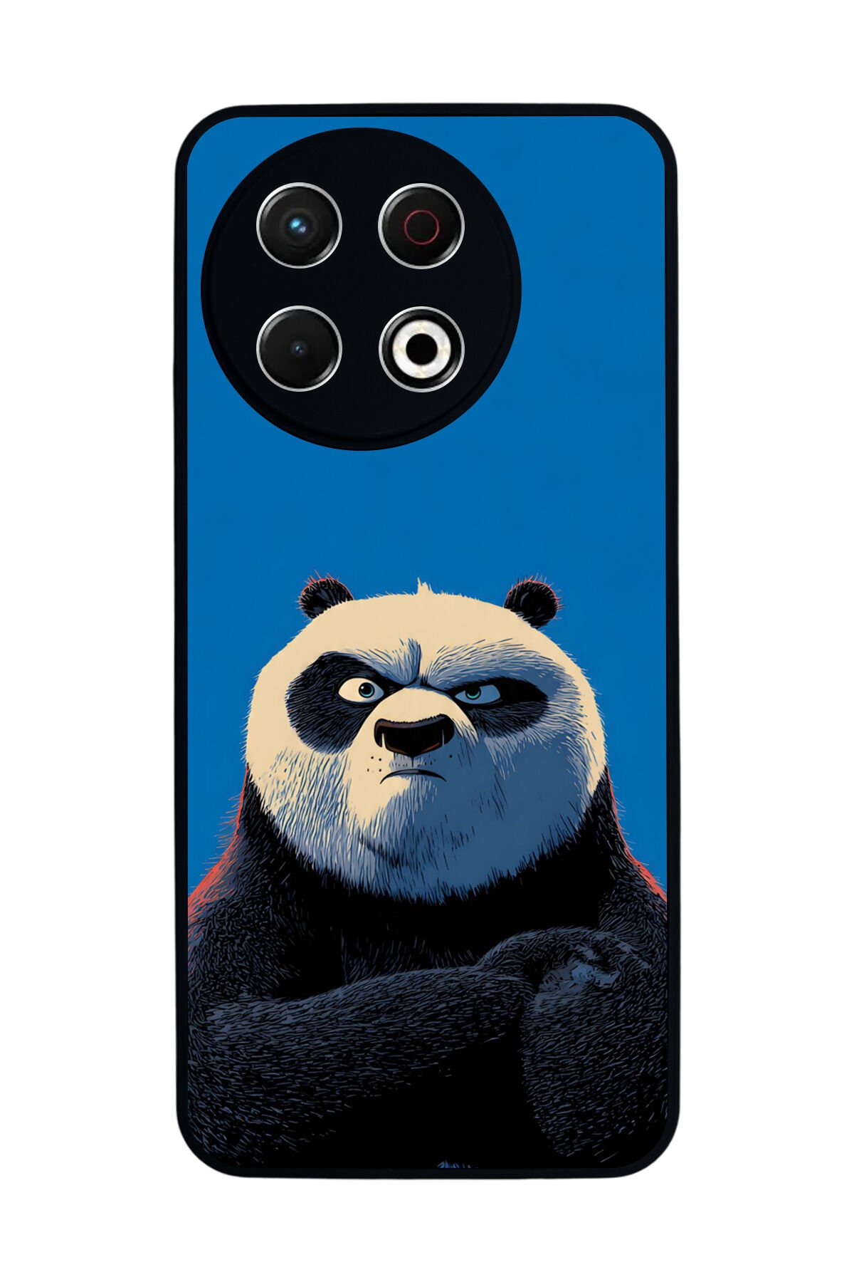 Tecno Spark 30 Pro Uyumlu Kung Fu Panda Tasarımlı Glossy Premium Kılıf