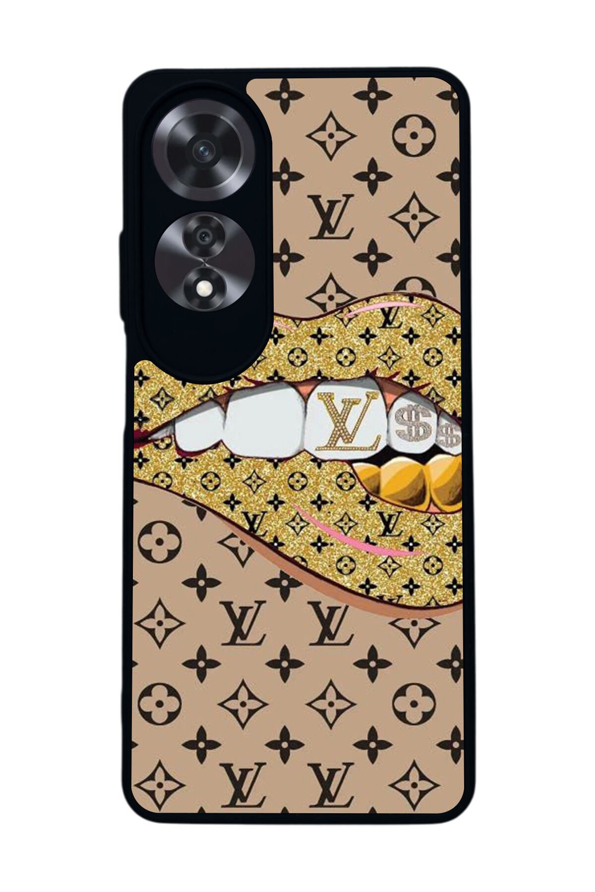 Oppo A60 Mat Siyah uyumlu Kılıf – Yumuşak Silikon, Koruyucu, Şok Emici Kapak