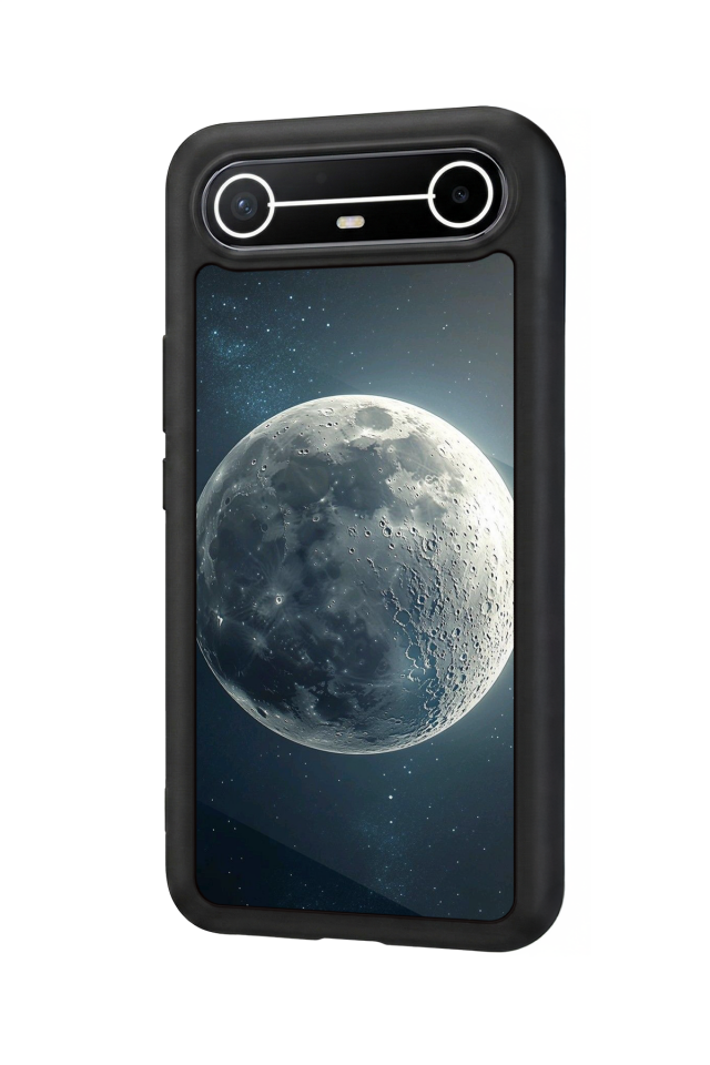 Tecno Spark Slim 5G Uyumlu Ay Tasarımlı Glossy Premium Kılıf