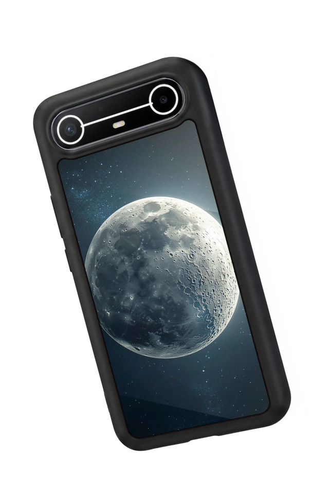 Tecno Spark Slim 5G Uyumlu Ay Tasarımlı Glossy Premium Kılıf