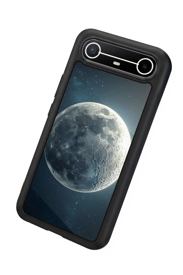 Tecno Spark Slim 5G Uyumlu Ay Tasarımlı Glossy Premium Kılıf