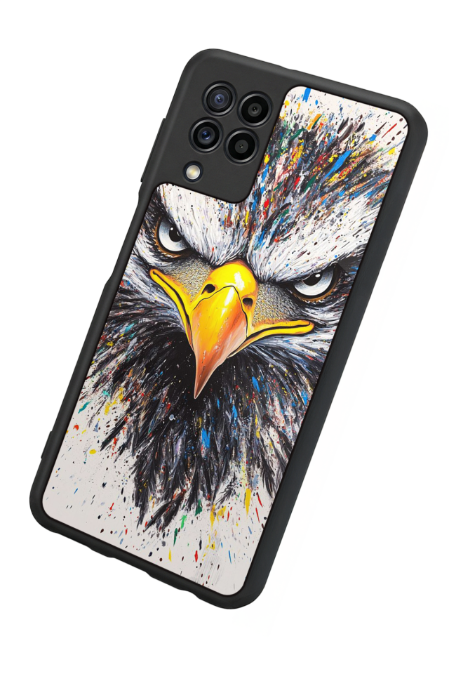 Samsung Galaxy M32 Uyumlu Besiktas Tasarımlı Glossy Premium Kılıf