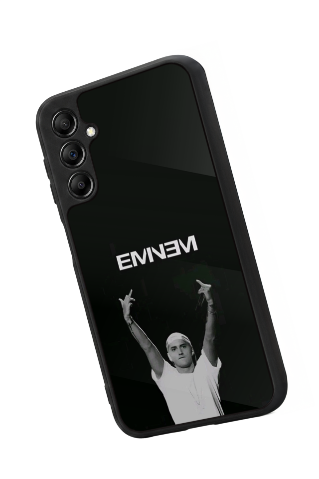 Samsung Galaxy A14 Uyumlu Eminem Tasarımlı Glossy Premium Kılıf
