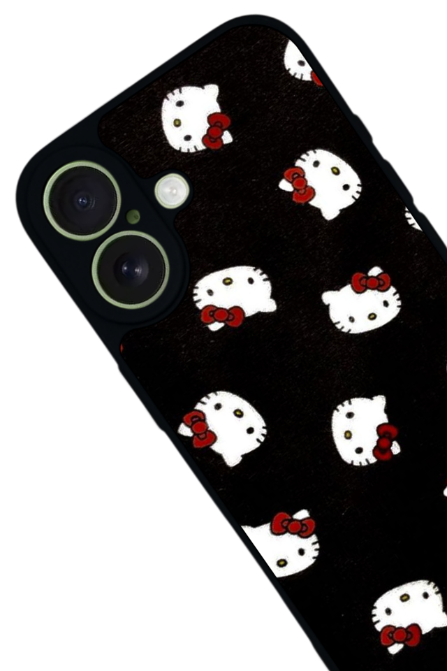 iPhone 17 Uyumlu HelloKitty Tasarımlı Glossy Premium Kılıf