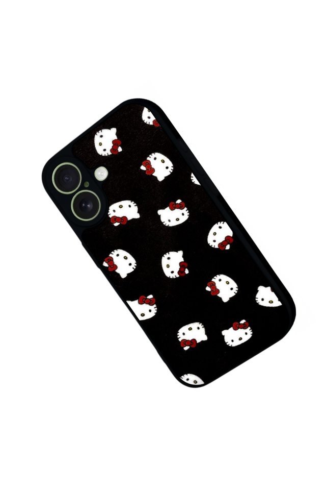 iPhone 17 Uyumlu HelloKitty Tasarımlı Glossy Premium Kılıf