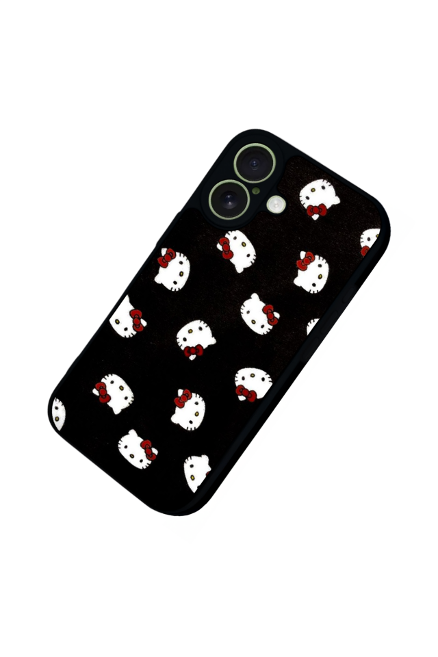 iPhone 17 Uyumlu HelloKitty Tasarımlı Glossy Premium Kılıf