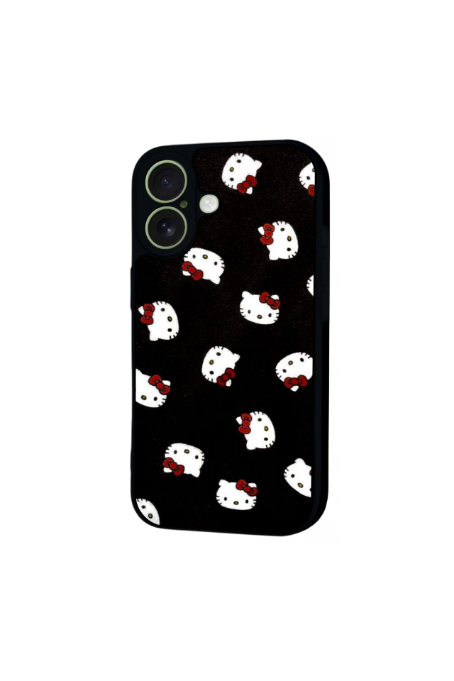 iPhone 17 Uyumlu HelloKitty Tasarımlı Glossy Premium Kılıf